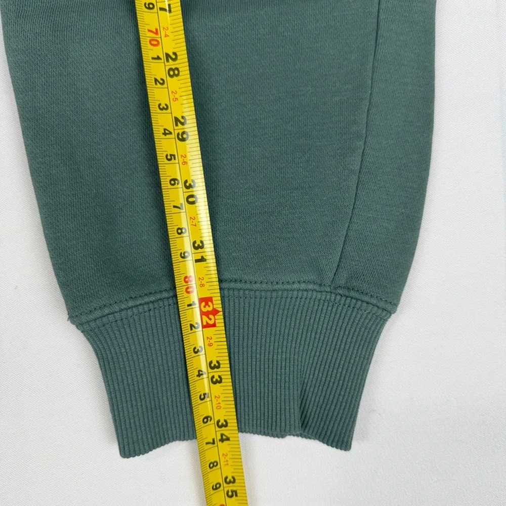 LCKR Mens Fleece Joggers Sage Green Size S Elastic Drawstring Sweatpants RN69778